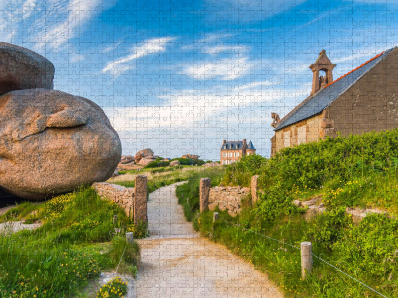 Côte de Granit Rose - CALVENDO Foto-Puzzle'