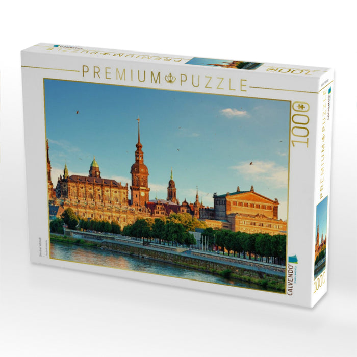 Dresdner Altstadt - CALVENDO Foto-Puzzle'