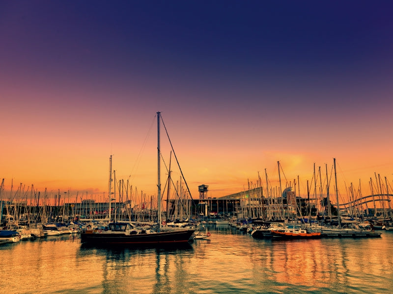 Port Vell 1000 Teile Puzzle quer - CALVENDO Foto-Puzzle'