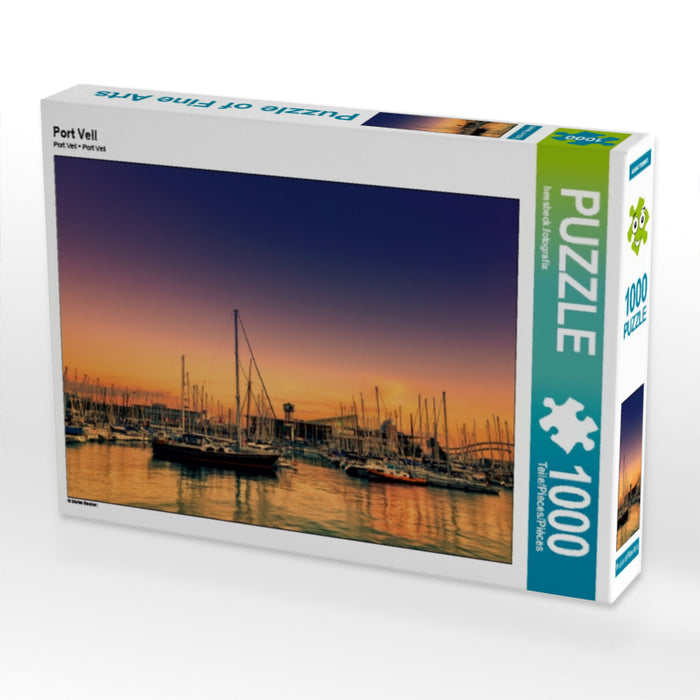 Port Vell 1000 Teile Puzzle quer - CALVENDO Foto-Puzzle'