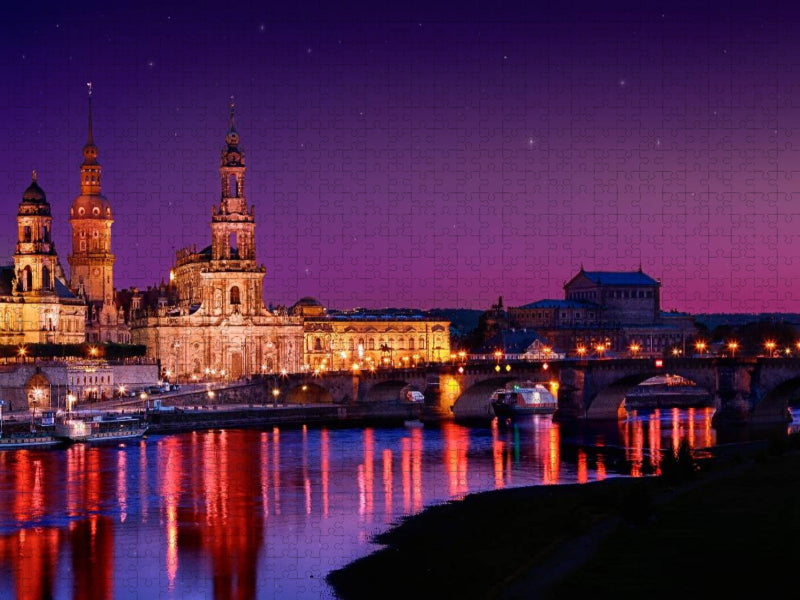 Märchenhaftes Dresden - CALVENDO Foto-Puzzle'