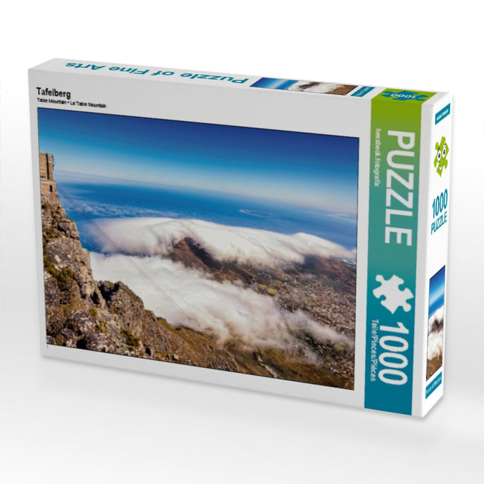 Tafelberg 1000 Teile Puzzle quer - CALVENDO Foto-Puzzle'