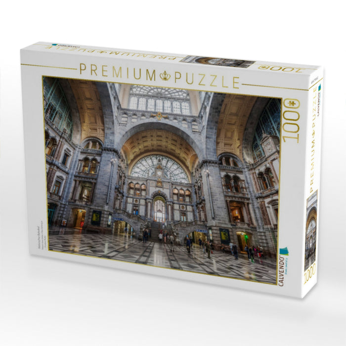 Historischer Bahnhof - CALVENDO Foto-Puzzle'