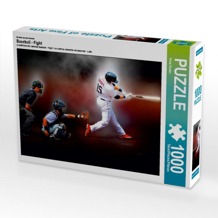 Baseball - Combat - Puzzle photo CALVENDO 