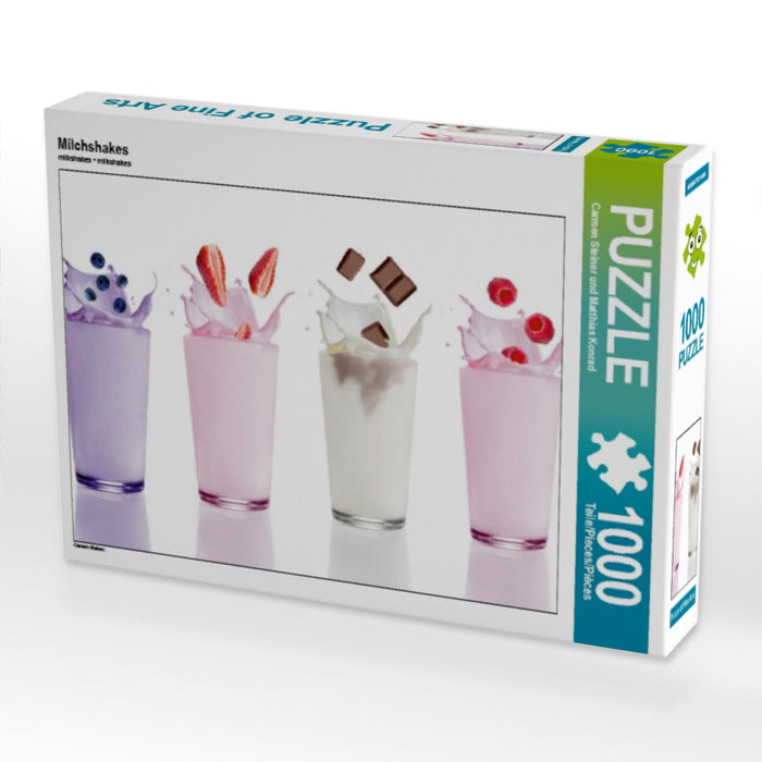 Milkshakes - CALVENDO photo puzzle 