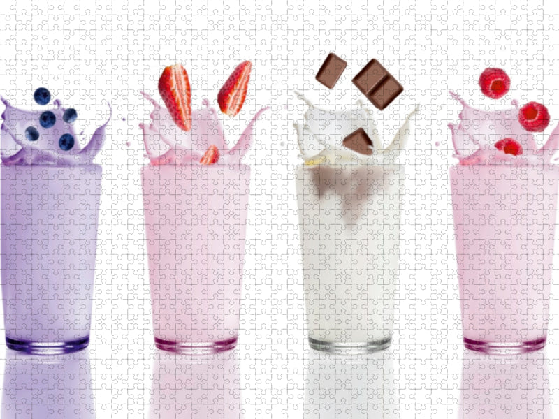 Milkshakes - CALVENDO photo puzzle 