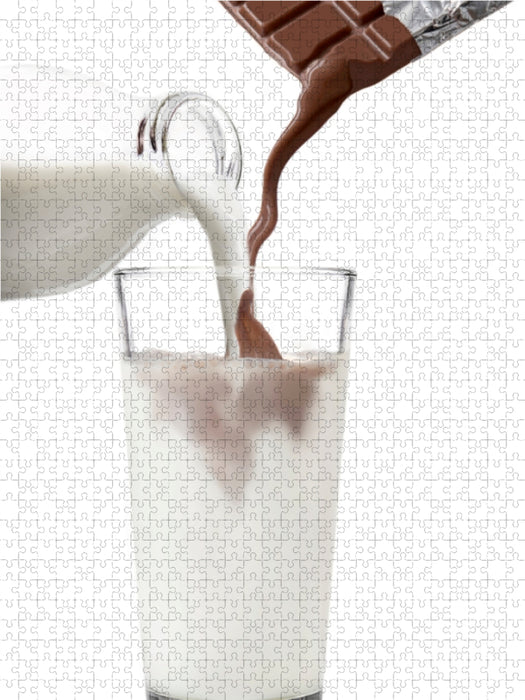 Chocolate milk - CALVENDO photo puzzle 