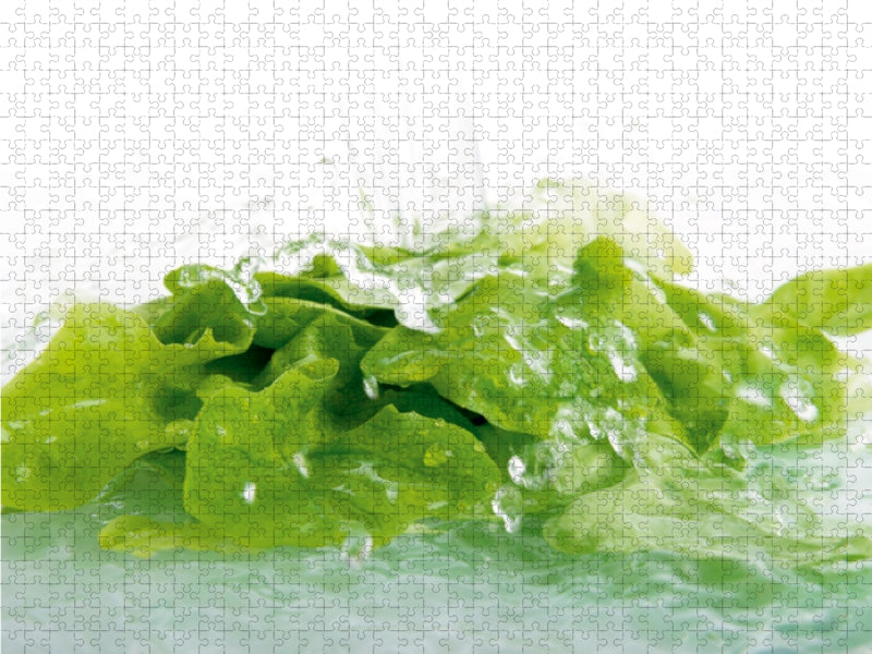 Frischer Salat 1000 Teile Puzzle quer - CALVENDO Foto-Puzzle'