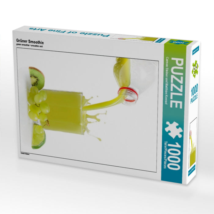 Grüner Smoothie 1000 Teile Puzzle hoch - CALVENDO Foto-Puzzle'