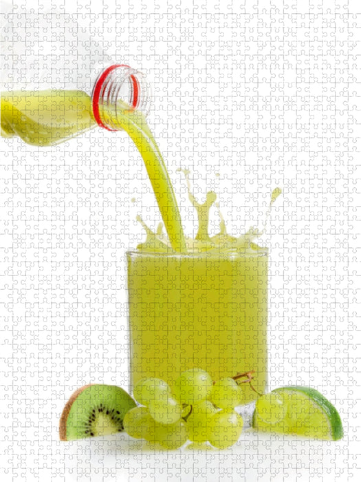 Grüner Smoothie 1000 Teile Puzzle hoch - CALVENDO Foto-Puzzle'