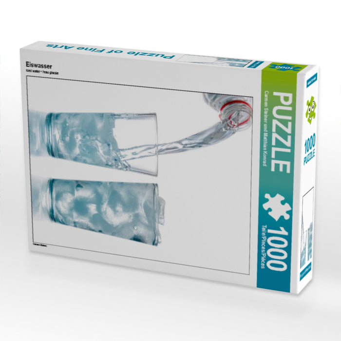 Eiswasser 1000 Teile Puzzle hoch - CALVENDO Foto-Puzzle'