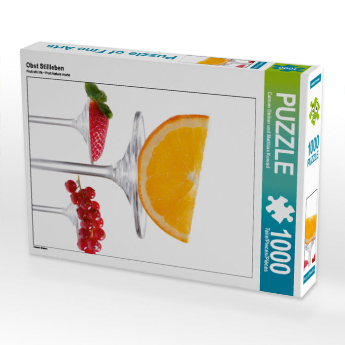 Obst Stillleben 1000 Teile Puzzle hoch - CALVENDO Foto-Puzzle'