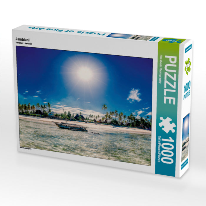 Jambiani - CALVENDO photo puzzle 