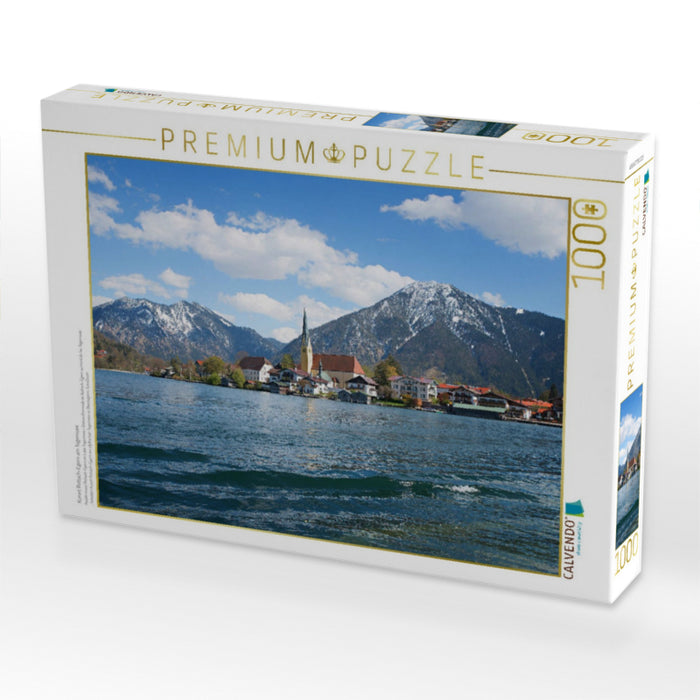Kurort Rottach-Egern am Tegernsee - CALVENDO Foto-Puzzle'