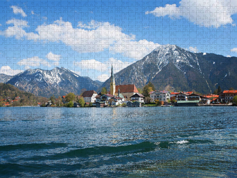 Kurort Rottach-Egern am Tegernsee - CALVENDO Foto-Puzzle'
