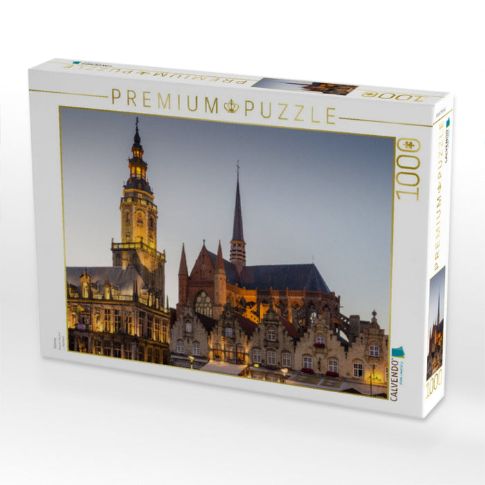 Veurne - CALVENDO Foto-Puzzle'