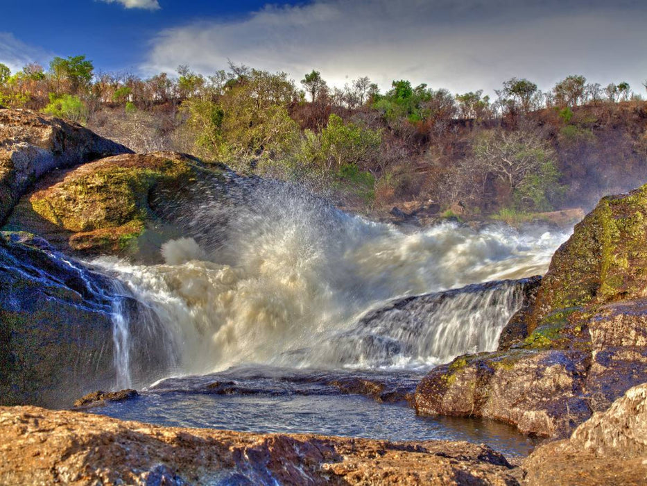 Der Eingang zu Murchison Falls - CALVENDO Foto-Puzzle'