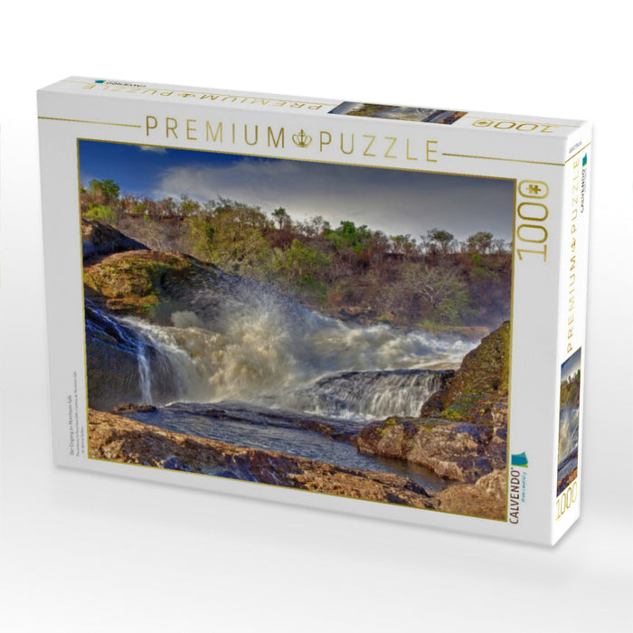 Der Eingang zu Murchison Falls - CALVENDO Foto-Puzzle'