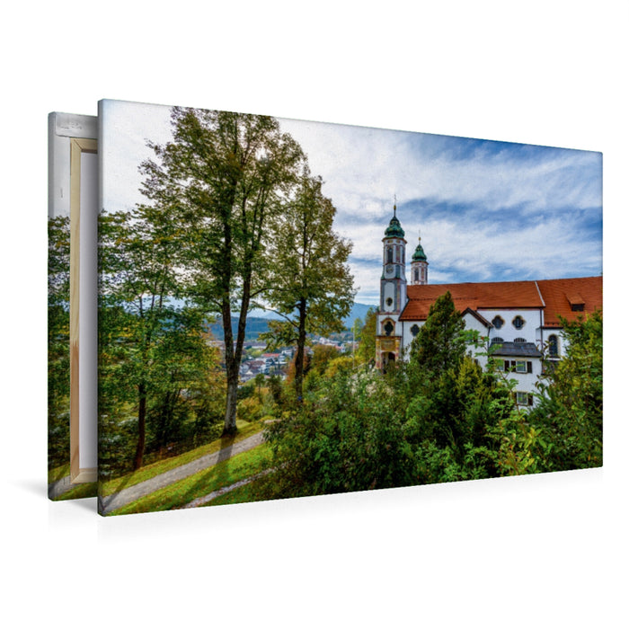 Premium Textil-Leinwand Kalvarienbergkirche