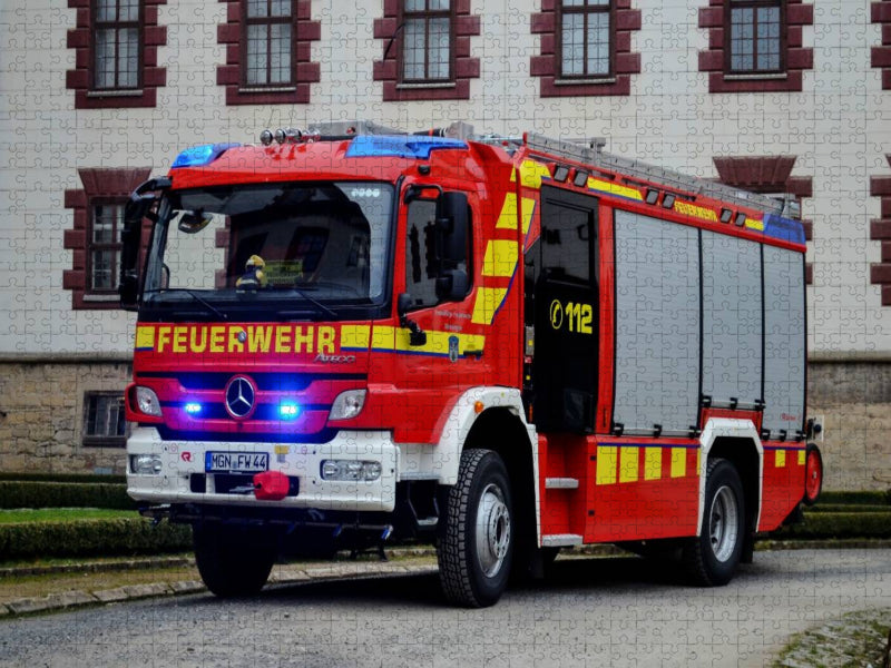 Rosenbauer HLF 20 FF Meiningen - CALVENDO Foto-Puzzle'