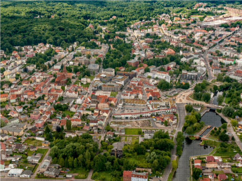 City center - CALVENDO photo puzzle 