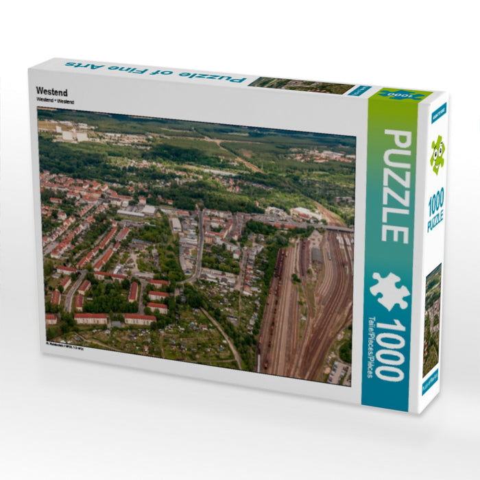 Westend 1000 Teile Puzzle quer - CALVENDO Foto-Puzzle'