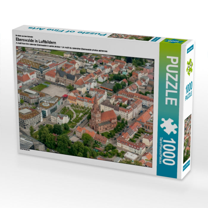 Eberswalde en photos aériennes - Puzzle photo CALVENDO 