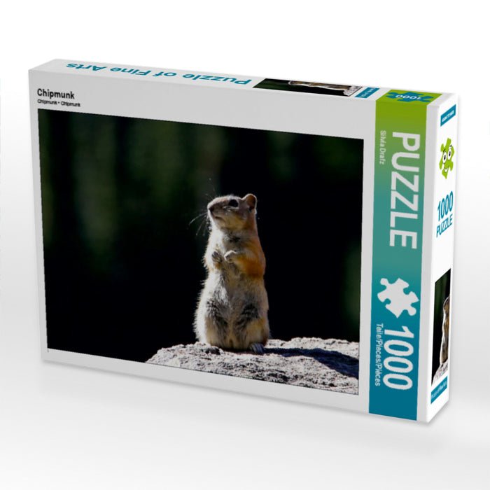 Chipmunk 1000 Teile Puzzle quer - CALVENDO Foto-Puzzle'