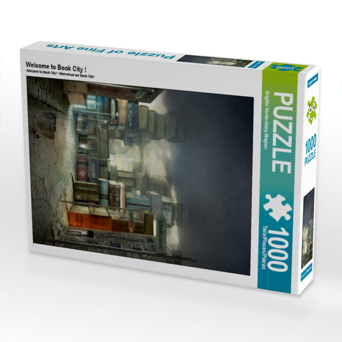 Welcome to Book City! - CALVENDO photo puzzle 