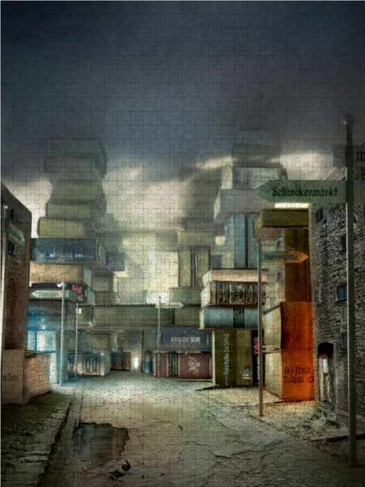 Welcome to Book City! - CALVENDO photo puzzle 