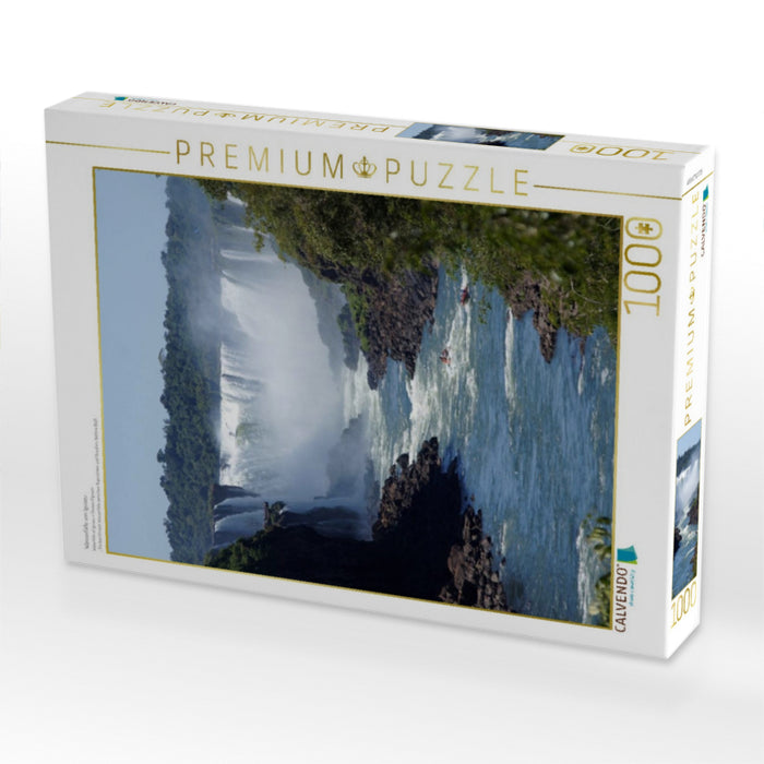 Wasserfälle von Iguazu - CALVENDO Foto-Puzzle'