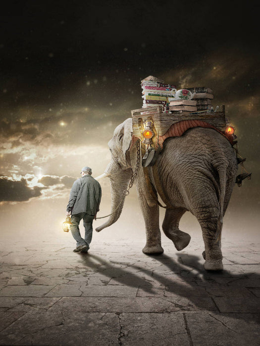 Mit leichtem Gepäck - CALVENDO Foto-Puzzle'