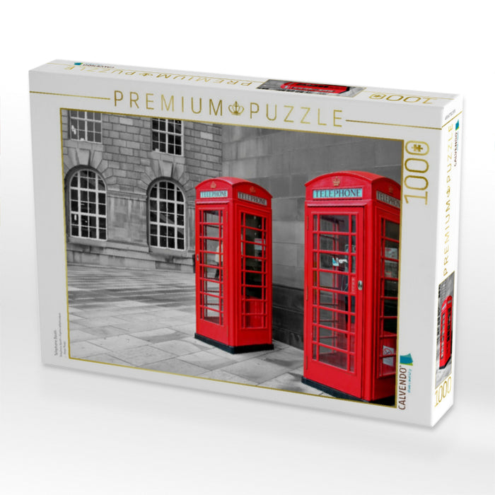 Telephone Booth - CALVENDO Foto-Puzzle'