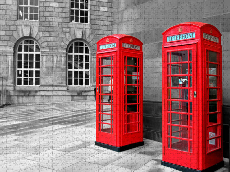 Telephone Booth - CALVENDO Foto-Puzzle'
