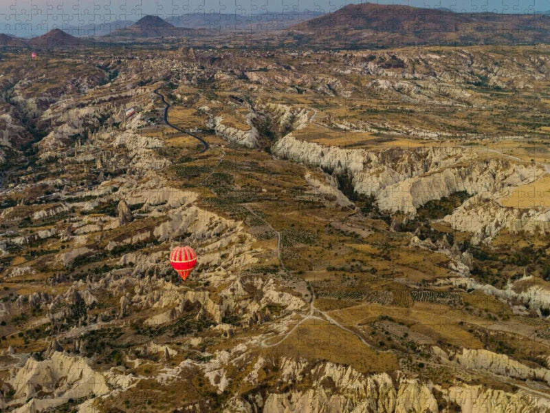 Ballonfahrt über Kappadokien - CALVENDO Foto-Puzzle'