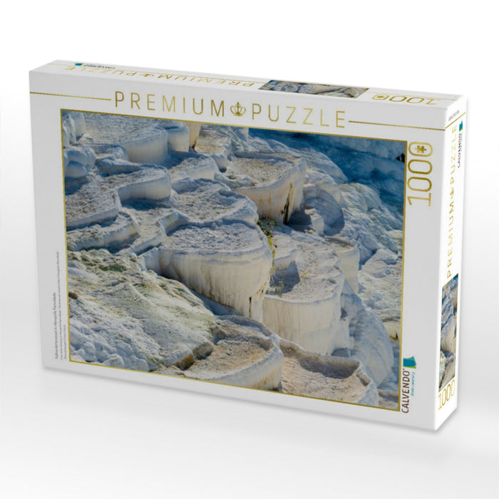 Kalksinterterassen in Hierapolis Pamukkale - CALVENDO Foto-Puzzle'