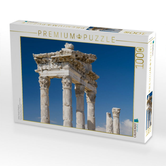 Antiker Tempel in Pergamon - CALVENDO Foto-Puzzle'