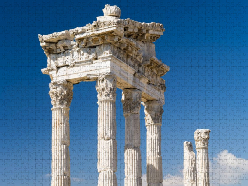 Antiker Tempel in Pergamon - CALVENDO Foto-Puzzle'