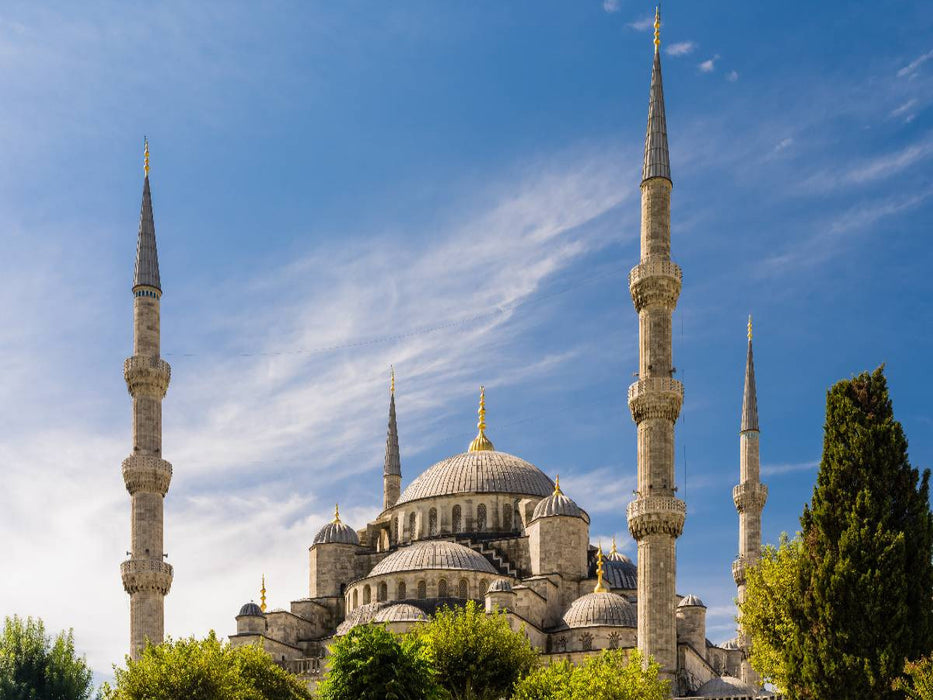 Sultan Ahmed Moschee in Istanbul - CALVENDO Foto-Puzzle'