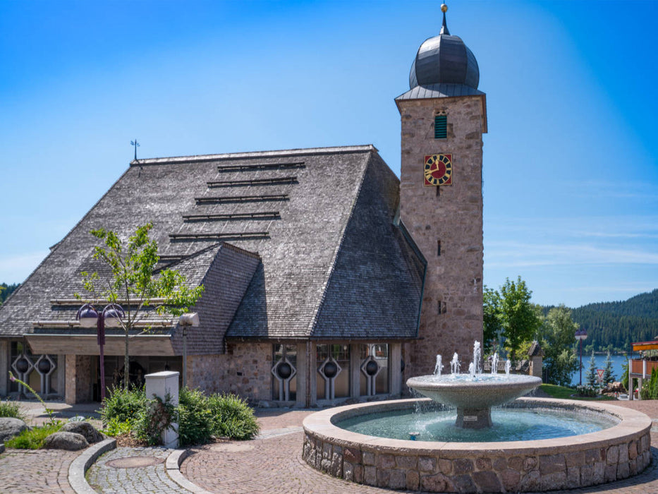 Kirche St. Nikolaus Gemeinde Schluchsee - CALVENDO Foto-Puzzle'