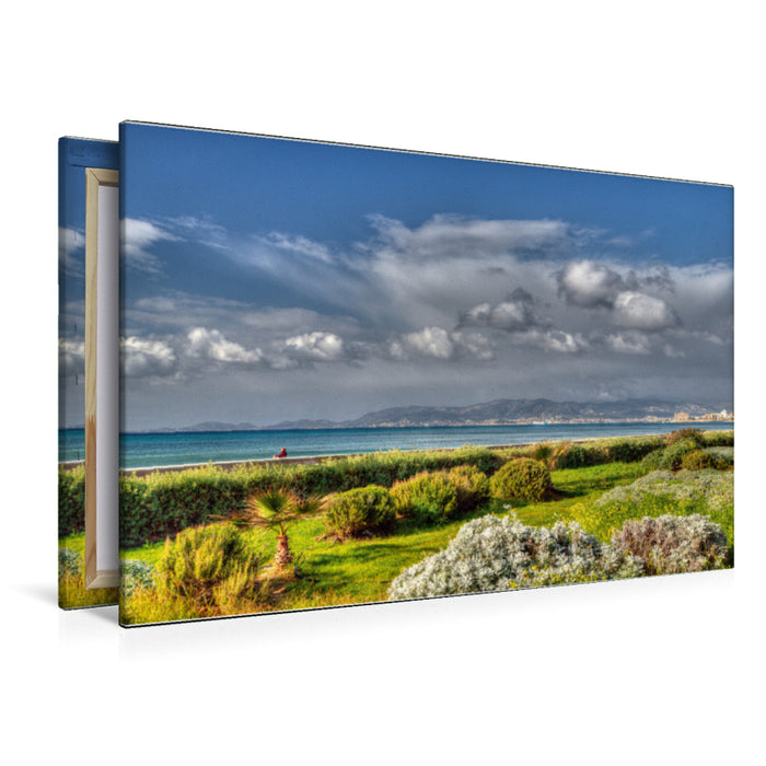 Premium Textil-Leinwand Playa de Palma