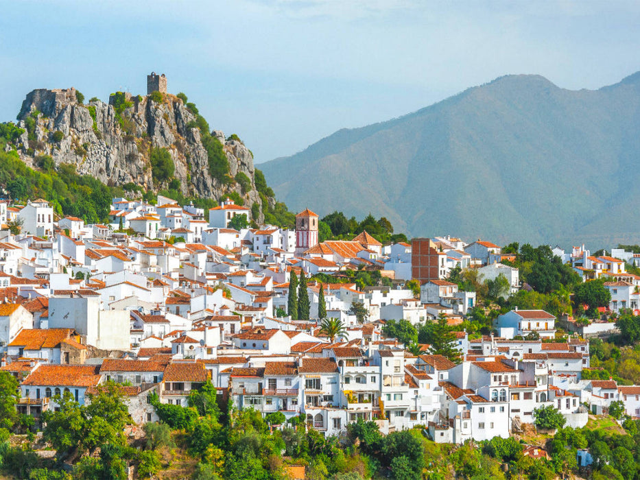 Gaucín im Gebirge der Serranía de Ronda - CALVENDO Foto-Puzzle'