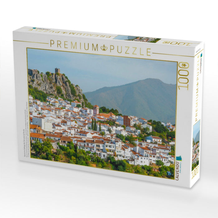 Gaucín im Gebirge der Serranía de Ronda - CALVENDO Foto-Puzzle'