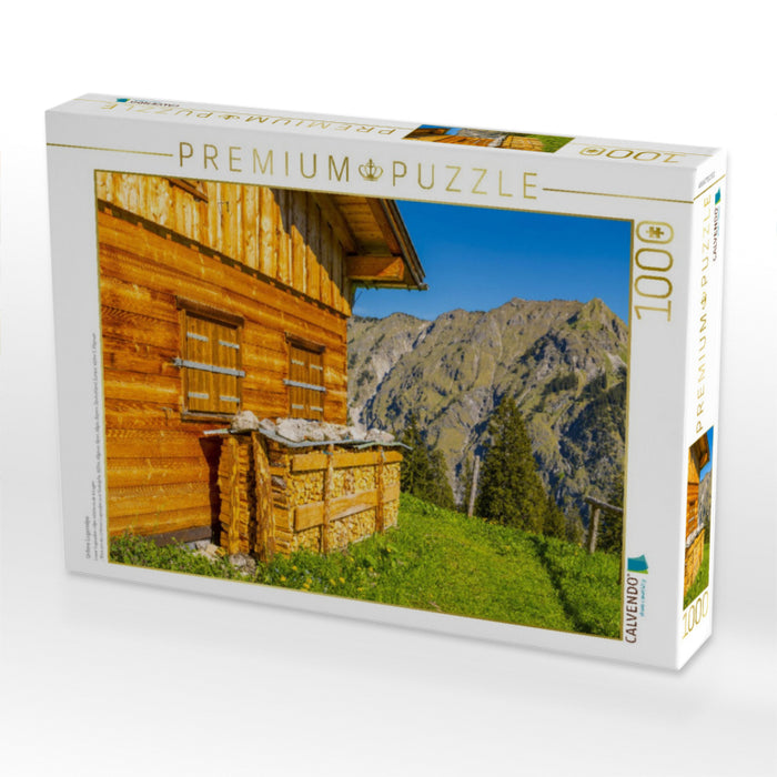 Untere Lugenalpe - CALVENDO Foto-Puzzle'