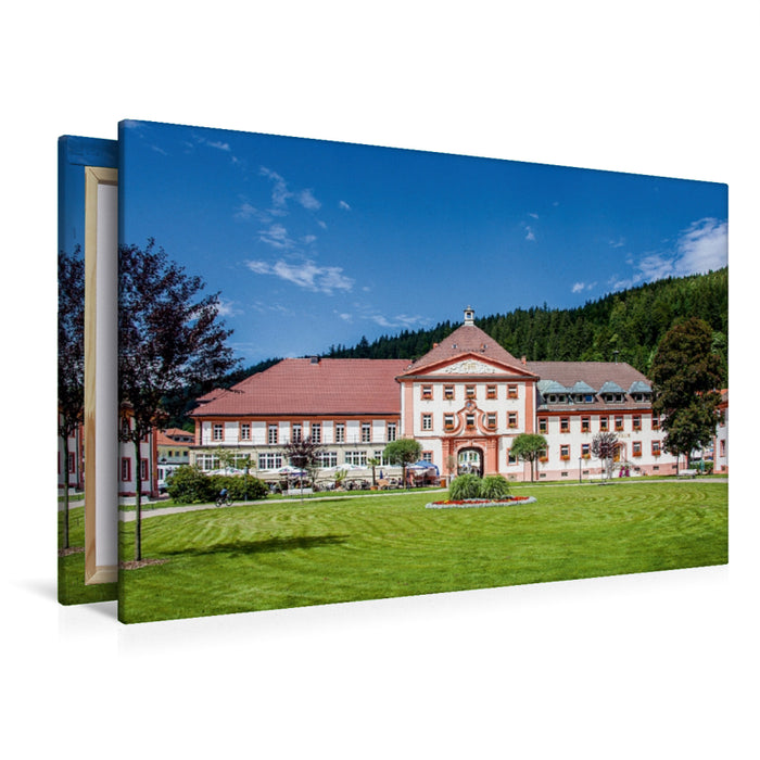 Premium Textil-Leinwand Rathaus