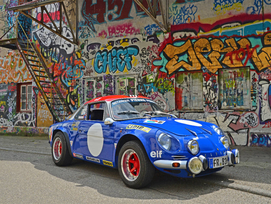 Ein Motiv aus dem Kalender Renault Alpine A110 - CALVENDO Foto-Puzzle'