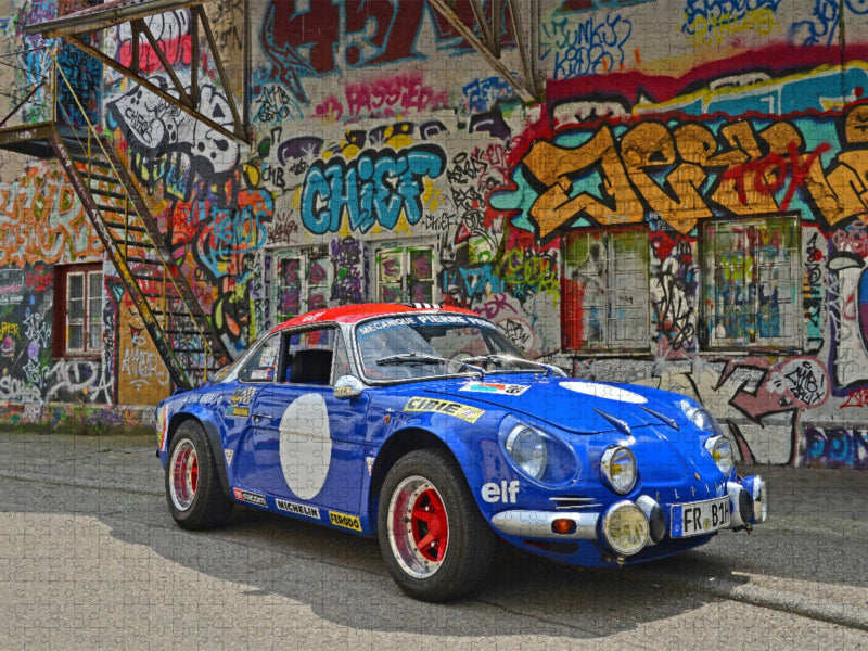 Ein Motiv aus dem Kalender Renault Alpine A110 - CALVENDO Foto-Puzzle'