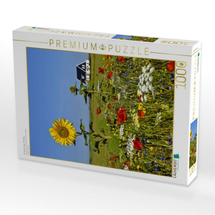 Ein Sommertag – Den Burg - CALVENDO Foto-Puzzle'