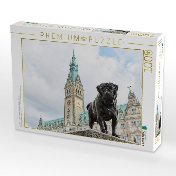 Ein Motiv aus dem Kalender Hamburg - Stadt der Möpse - CALVENDO Foto-Puzzle'