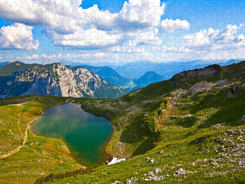 Der Augstsee am Loser - CALVENDO Foto-Puzzle'